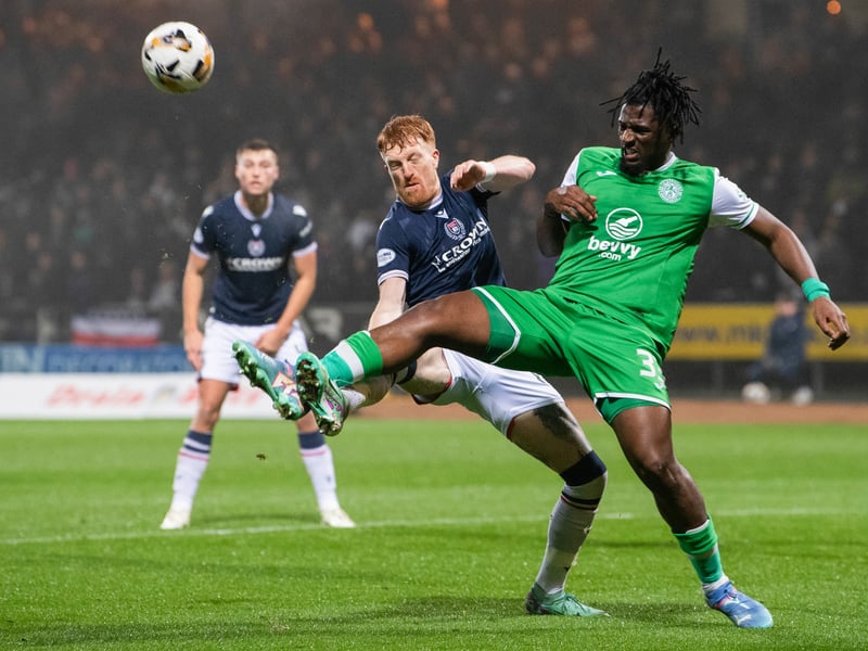 Went off with a hamstring injury against Aberdeen, and is a doubt for the clash with Celtic.