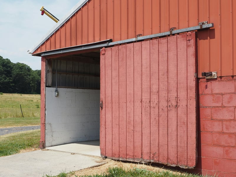 If you ever left the door open, your mum or dad would be sure to ask whether you'd been born in a barn, probably because they were worried about the cost of heating the house. You don't hear this so much anymore, perhaps due to the popularity of open-plan living.
