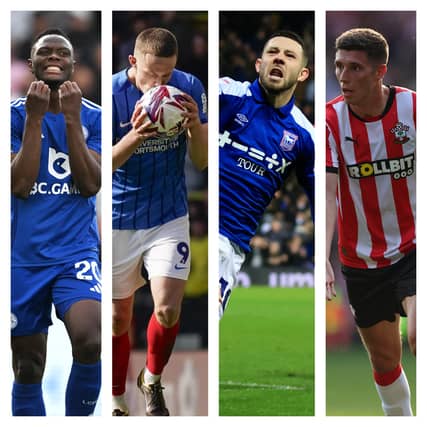 Leicester's Patson Daka, Pompey's Colby Bishop, Ipswich's Conor Chaplin and Southampton's Ross Stewart are all contenders for the golden boot with the bookie.
