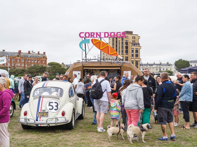 People gathered for the Beach Dubbin festival on Southsea Common in Portsmouth. 

Pictured: People enjoying the Festival. 

Picture: Alec Chapman