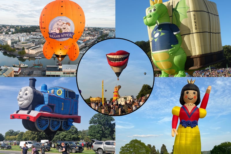 Discover 18 of the stunning special shape balloons you can spot this ...