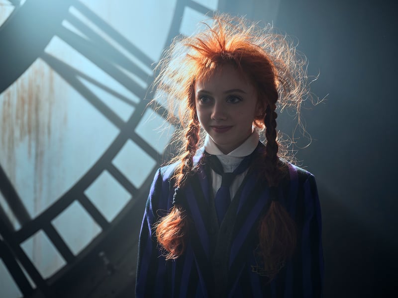 Another new face at Nevermore is Agnes Demile. Played by Evie Templeton, she is described as being "starstruck" by Wednesday Addams.