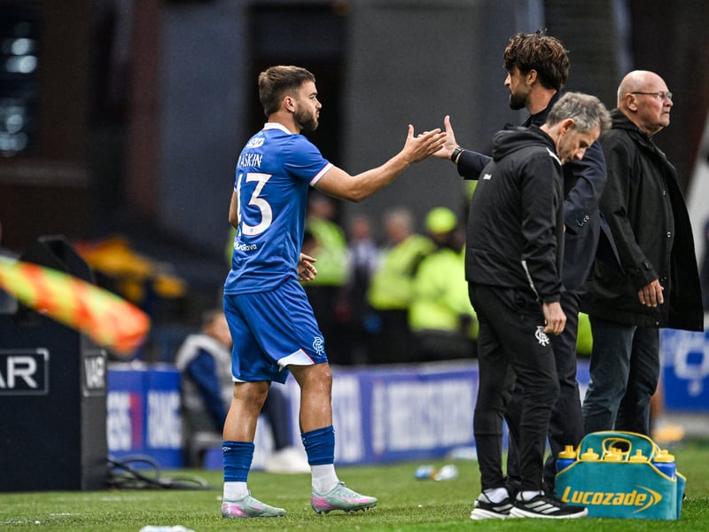 One of the Motherwell sinners benched for this match. Came on to huge applause for Rothwell on 65 minutes. Rangers weren't as controlled with him at the base of the midfield. 4