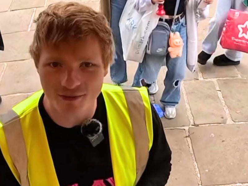 Okay, not really! It's Ed Sheeran lookalike Ty Jones, but he's still amasssed an impressive 87k Instagram followers.