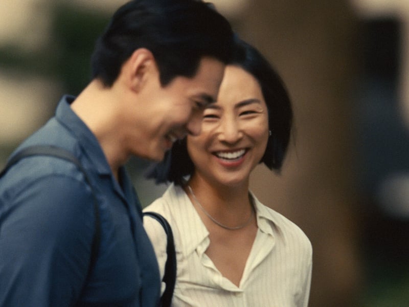 Celine Song's directorial debut sees two childhood friends ripped apart when one of their families chooses to emigrate from South Korea, Still to be released in the UK, it has a 95 per cent positive critical rating.