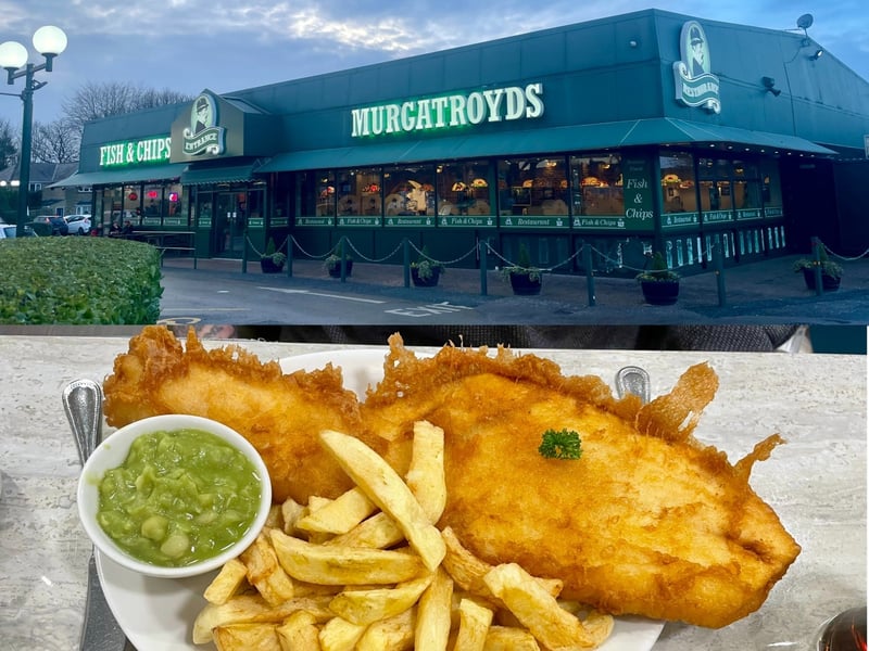 Murgatroyds in Yeadon has a 4.3* rating from 2,467 reviews. A Tripadvisor reviewer said: “We dine here regulary, the 'Over 60' meal deals are very popular. Today ours was excellent. A smaller thick piece of haddock in crispy batter with chips & mushy peas. Attentive service, a nice table. Please keep up these quality standards and we will keep returning.”