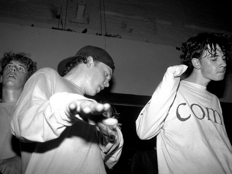 Baggy trousers and loose-fitting T-shirts were de rigueur at nightclubs in the 80s and early 90s, when acid house and rave dominated the scene