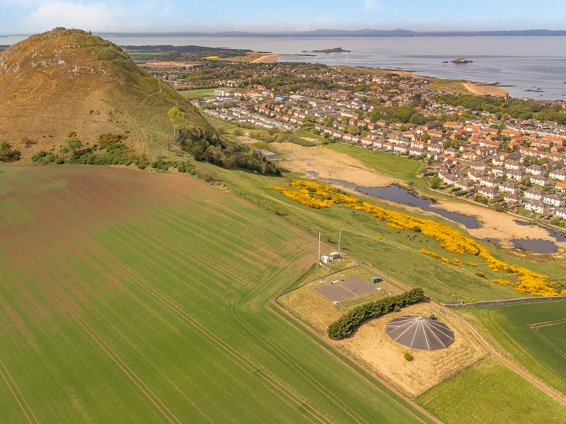 Dating back to 1905, the Heugh Water Tank was once a working reservoir. But it now stands as an architecturally distinctive circular brick-and-concrete structure, topped with a 12-sided slated roof.