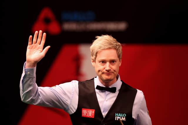 Former World Snooker champ Neil Robertson said he wanted the Championship to stay at the Crucible. 