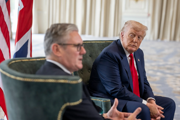 The last time the US president had returned to the country of his mother’s birth was 2023. 