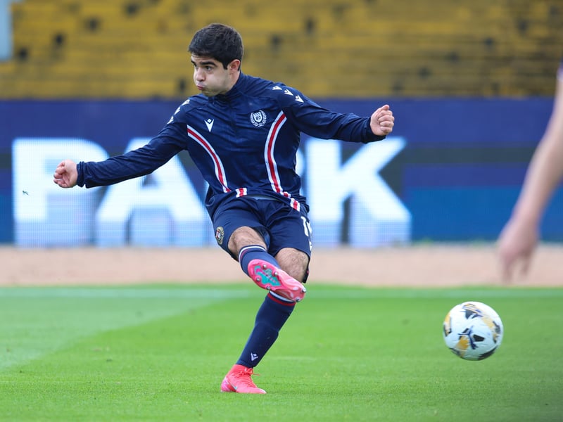 Has been playing in the under-20 World Cup with Mexico, but is due to return to Dundee this week. A late decision will be made on his inclusion due to his international exertions.