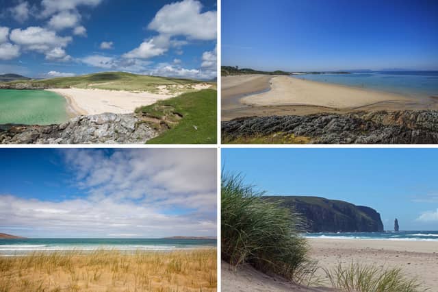 Four Scottish beaches made the list.