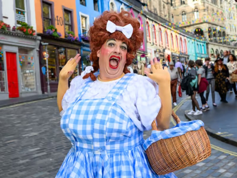 Another Scotsman Fringe First Award winner, She's Behind You is on at the Traverse until August 24 at various times each day. There are still tickets left for every performance of Johnny McKnight's love letter to panto. What we said: "With handfuls of glitter, music, callbacks and wordplay-based gags, what starts off feeling like pure panto is actually a panto-about-panto, in particular its ability to capture and, at its best, critique the ever-changing politics, attitudes and topics of its time."