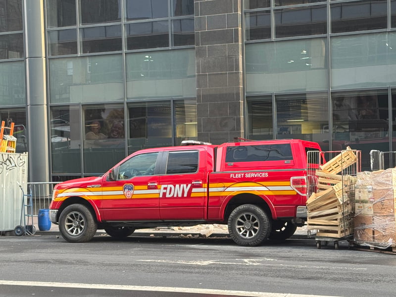 Superhero fans might see this fire truck on the big screen.