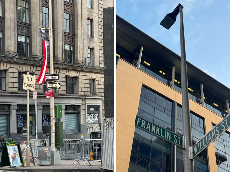 More of the New York street signs.