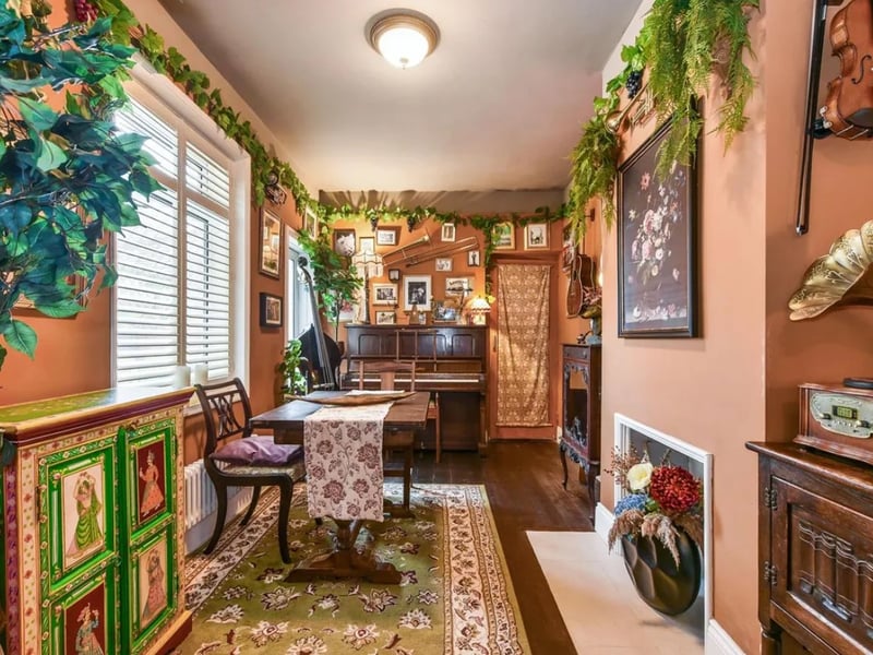 The listing says: "Practicality is not overlooked, with a two-year-old boiler and central heating system, ensuring warmth and efficiency throughout the seasons." 