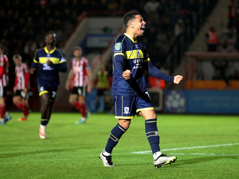 Was Boro’s brightest attacking player in the first half with some probing runs down the left from wing-back. Wasn’t as influential after the break but still helped create some promising openings. 7
