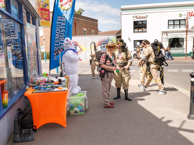 Vanguard Comics and The Vine have teamed up to welcome the Ghostbusters for a day of meet and greets and comic fun. 


Picture: Marcin Jedrysiak