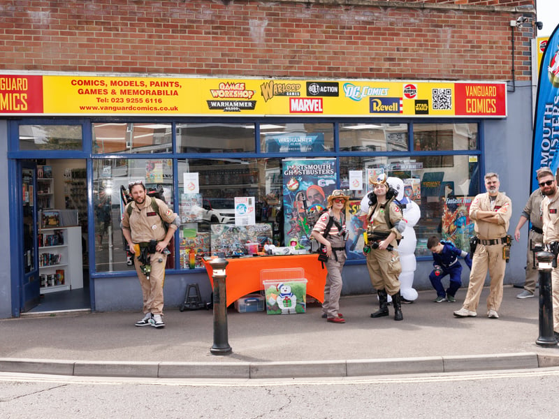 Vanguard Comics and The Vine have teamed up to welcome the Ghostbusters for a day of meet and greets and comic fun. 


Picture:Marcin Jedrysiak