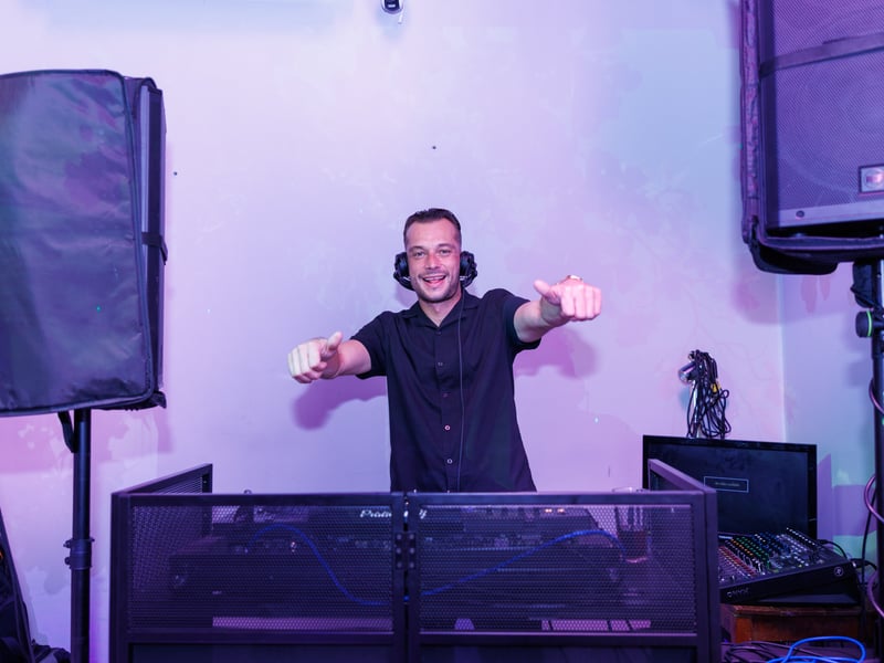 A Portsmouth DJ has hosted GrooveFest - an all day rave event at 7 Bar, in Southsea. 

Pictured: DJ Louis Faith by the console

Picture: Marcin Jedrysiak