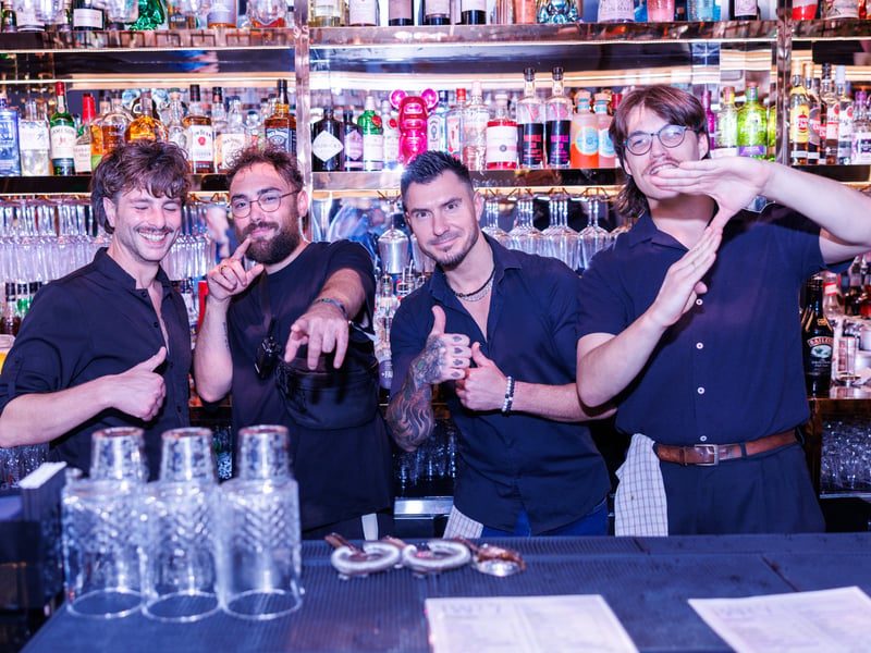 A Portsmouth DJ has hosted GrooveFest - an all day rave event at 7 Bar, in Southsea. 

Pictured: Eddie, owner Owen Ballingal,Ivar and Sam 

Picture: Marcin Jedrysiak