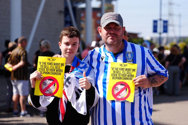 Swfc Protesting Empty seats and a flyover: 24 remarkable photos as Sheffield Wednesday ...