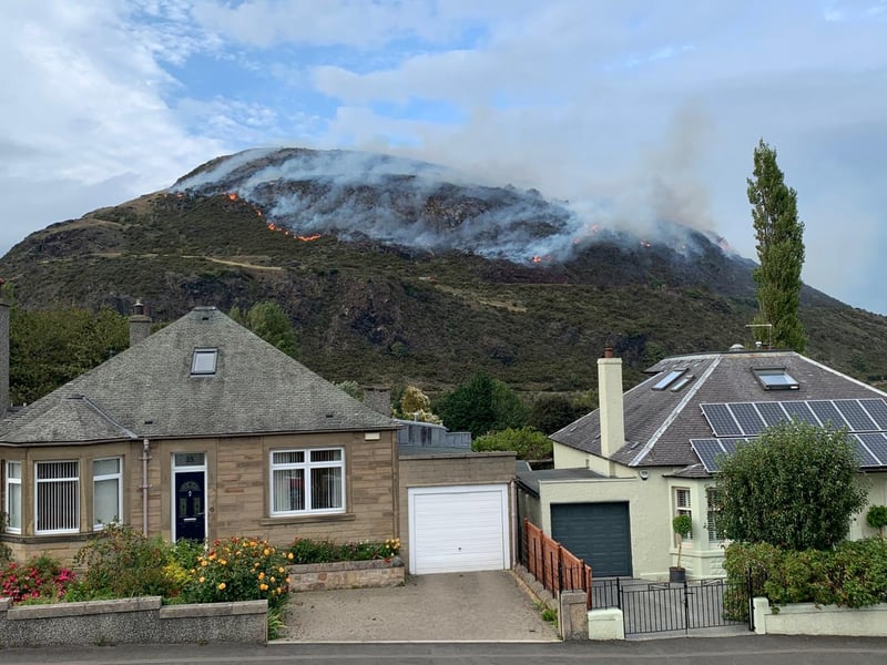 Scottish Fire and Rescue Service has put out several wildfire warnings this year due to a particularly dry and warm spring and summer