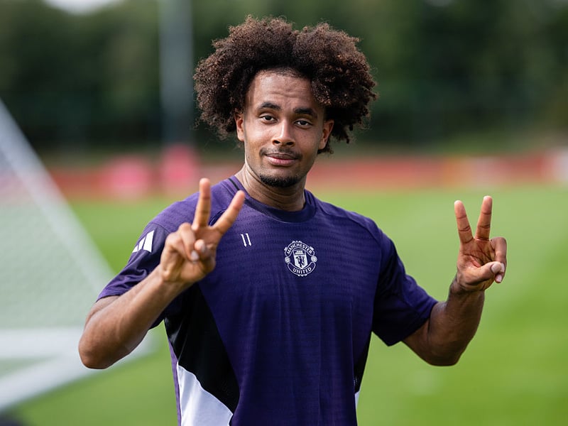 Zirkzee impressed Ruben Amorim last season and will be given another year to prove himself in the first-team squad.
