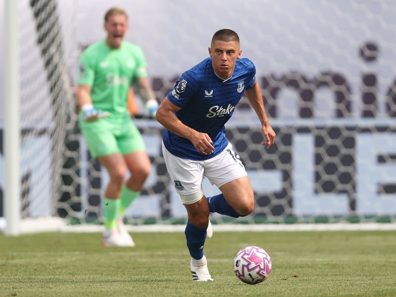 A possible big blow for the Toffees. First choice left back Mykolenko started Saturday's friendly against AS Roma but limped off after just 11 minutes with what appeared a groin injury. That said, Moyes said at Friday's pre-match press conference that it was possible that Mykolenko could be back for Monday night's opener.