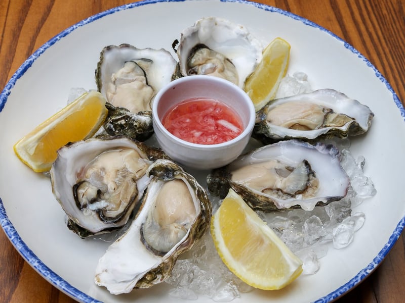 In the handsome surroundings of White Cloth Hall, Lupton's Chop House nods to the city's heritage while serving some of the freshest oysters. They are briny yet sweet, shucked to order and offered with a bright, tangy mignonette. It's a simple pleasure, elevated by the Grade II listed venue's historic-meets-modern charm.