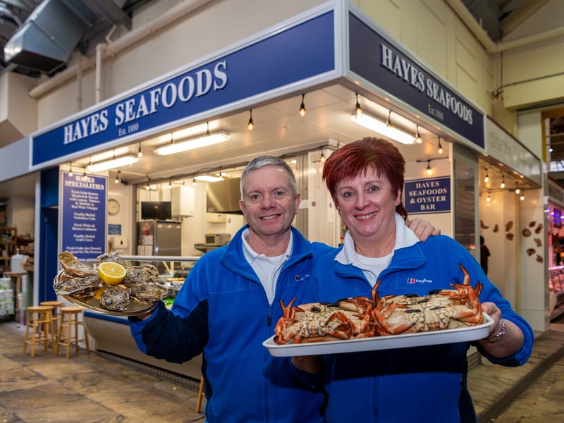 For four decades, Hayes Seafood has been a cornerstone of Kirkgate Market, run with warmth and expertise by Cliff and Michelle Hocken. Two varieties of freshly shucked oysters are always on offer and served with lemon wedges or a dash of Tabasco. Honest, unfussy, and as fresh as the Yorkshire coast.