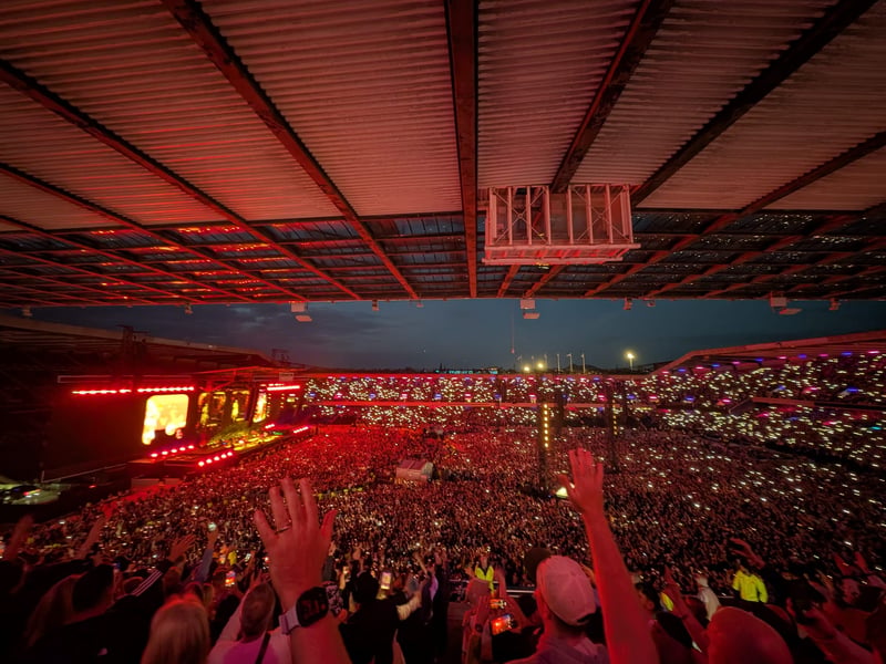 The atmosphere was electric as the crowd sang along to every song.