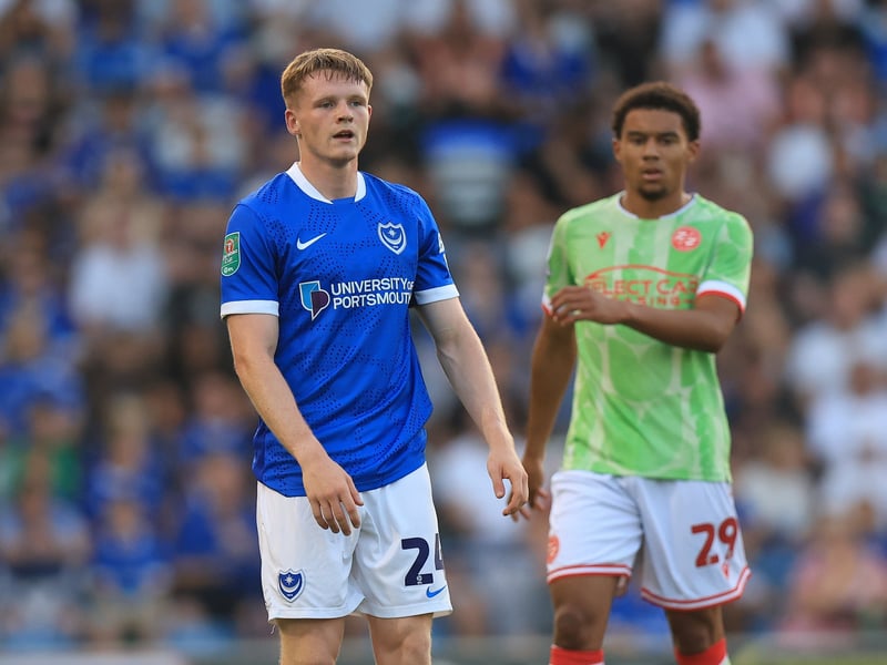 Terry Devlin was Jordan Cross' Pompey man of the match against Reading.