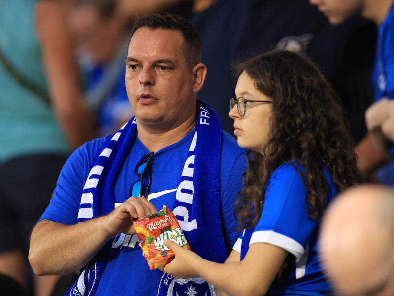 It was the biggest Carabao Cup attendance of the night at Fratton Park as 14,525 turned out for the clash with Reading.