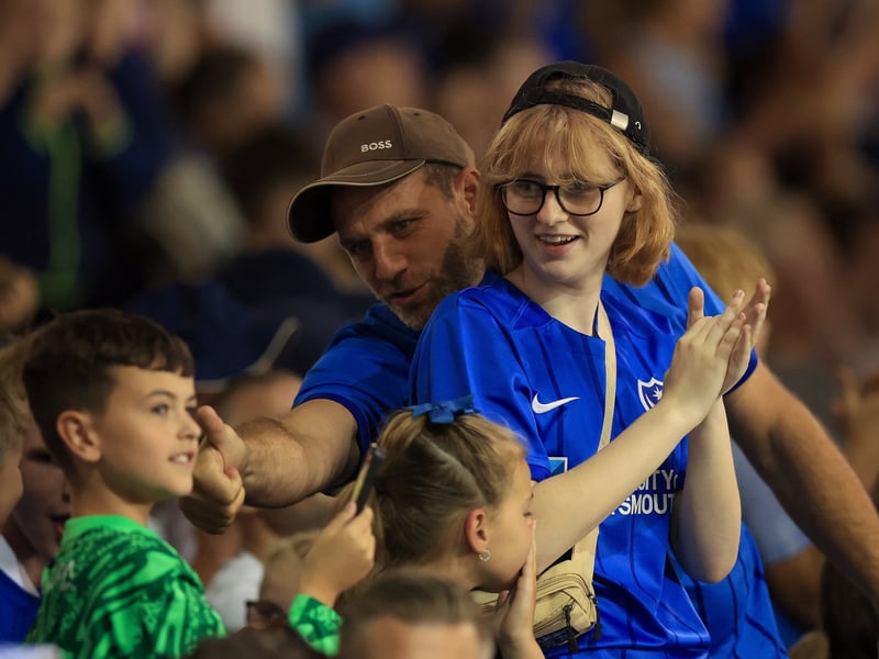 It was the biggest Carabao Cup attendance of the night at Fratton Park as 14,525 turned out for the clash with Reading.
