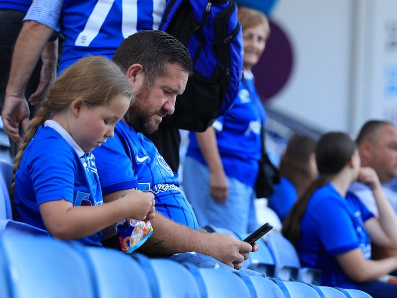 It was the biggest Carabao Cup attendance of the night at Fratton Park as 14,525 turned out for the clash with Reading.
