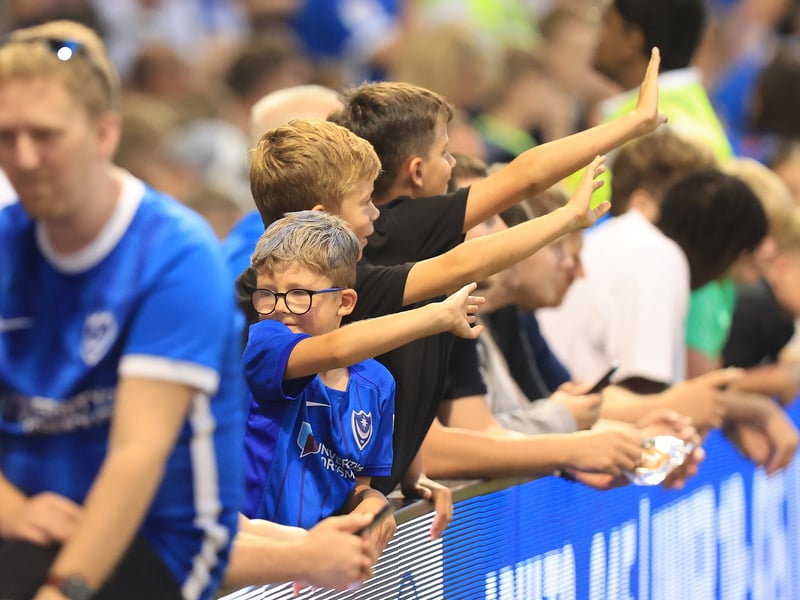 It was the biggest Carabao Cup attendance of the night at Fratton Park as 14,525 turned out for the clash with Reading.