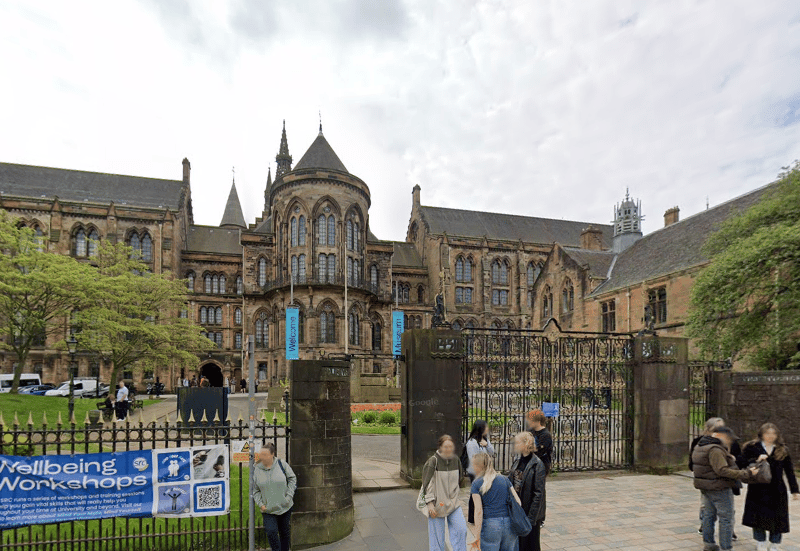 Another well-regarded Scottish institution, Glasgow’s namesake university is next. It came in 31st in the overall national ranking.
According to the Complete University Guide, the average UCAS tariff score of all new students entering the university was also 215.