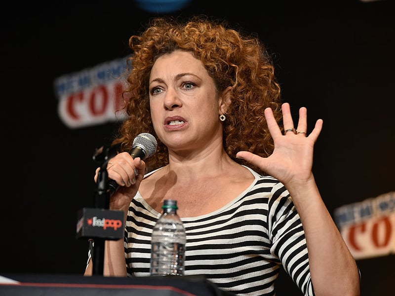 'ER' and 'Doctor Who' actor Alex Kingston has said she's "terrified" about joining the show.