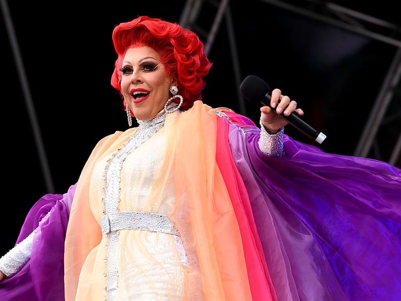 Last year La Voix came runner-up on Ru Paul's Drag Race UK and will be hoping to go one better on Strictly.