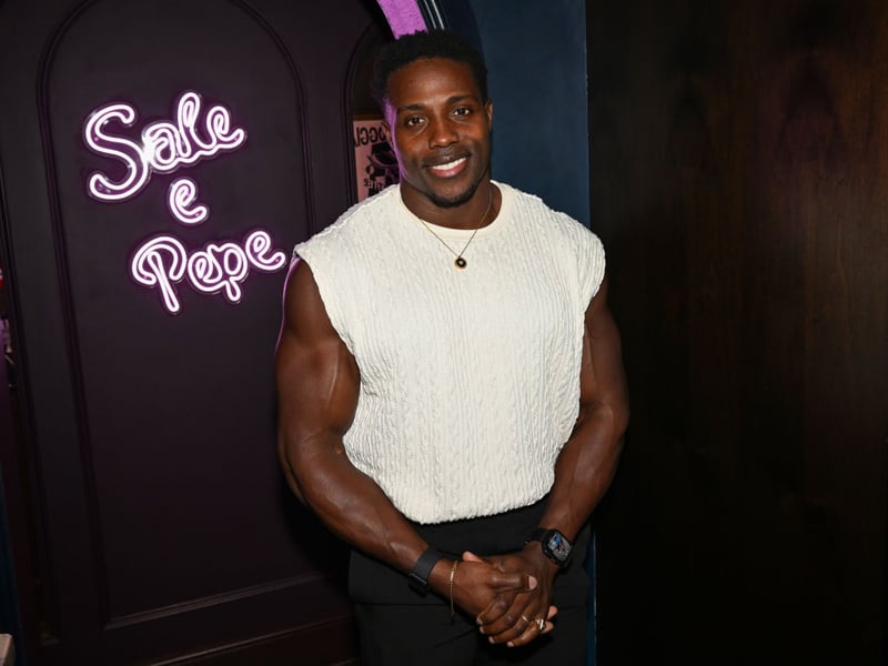 Harry Aikines-Aryeetey is better known as Nitro from 'Gladiators' and will be one of the favourites for the Glitterball trophy.