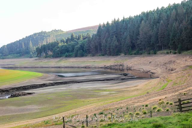 Ladybower, Derwent and Howden reservoirs depleted to extremely low levels last summer