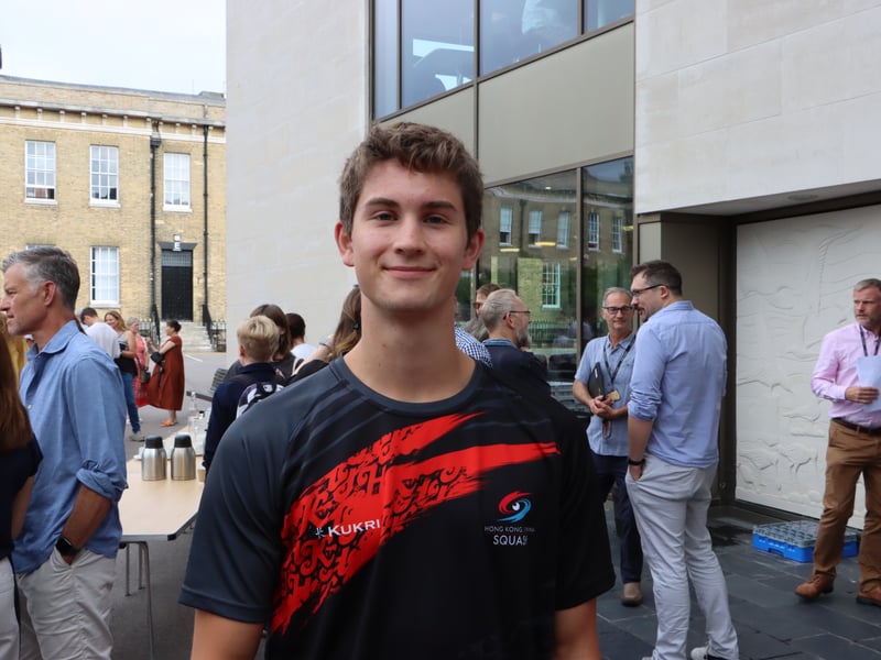 Portsmouth Grammar School student, Alex, is moving to America to study at Harvard. 