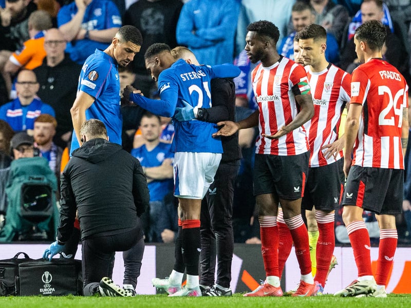 Out with a ruptured Achilles that he suffered last season and won't be seen again until the turn of the year.