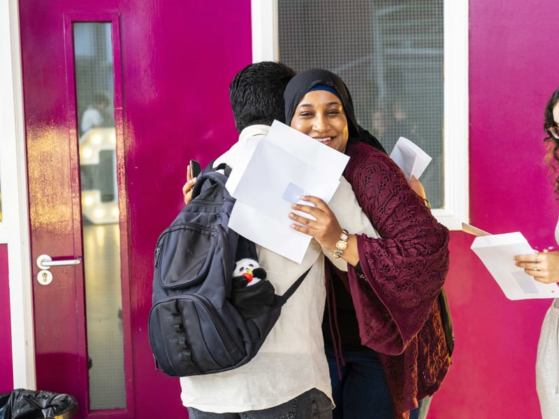 Students from City of Portsmouth College collected their A Level results this morning. 


Picture: Matthew Clark