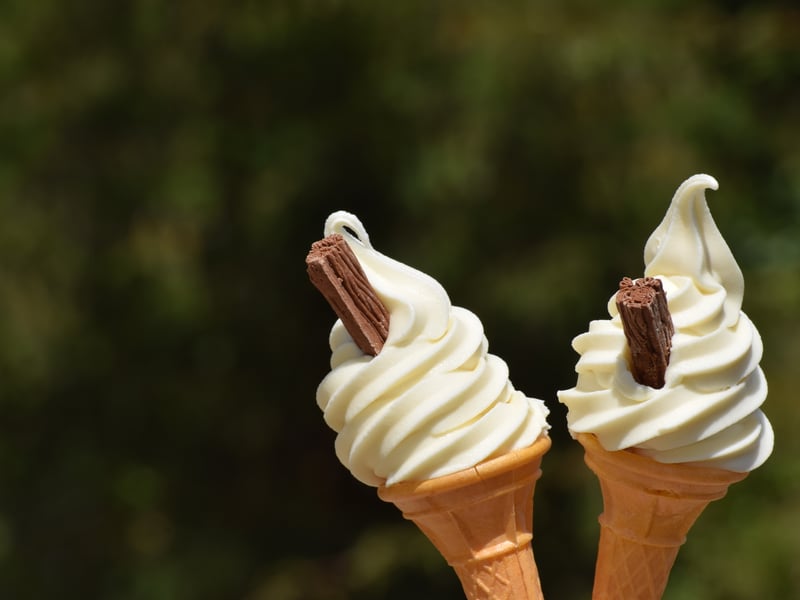 Despite it being an absolute classic of the ice cream world, the 99 with flake has a surprisingly low 9% of votes.