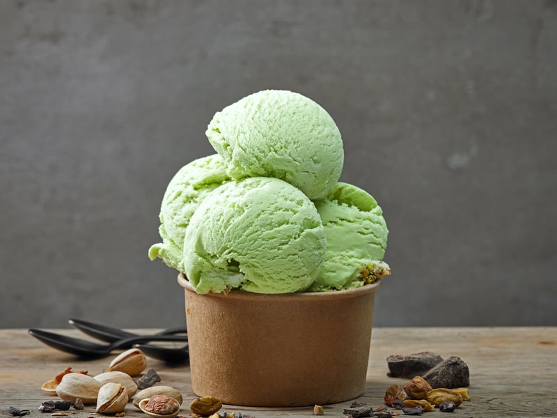 It’s no surprise that pistachio has made the top 10 list as the flavour in general seems to dominate due to social media virality.