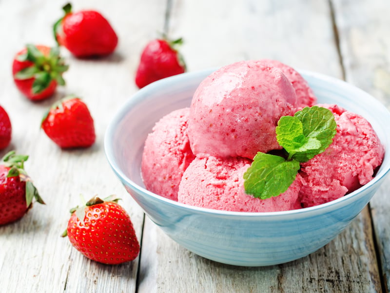 Strawberry is another classic flavour, and is usually the flavour of choice for fruit fans. Strawberry is fourth on the list.