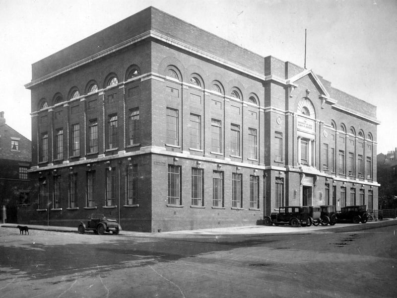 The Dental Hospital on Blundell Street in October 1929. It was built on land which belonged to Leeds General Infirmary.