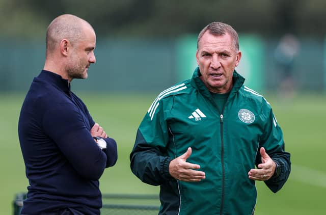 Celtic manager Brendan Rodgers will hope to take a huge step towards the Champions League against Kairat Almaty on Wednesday night. Cr: SNS Group.